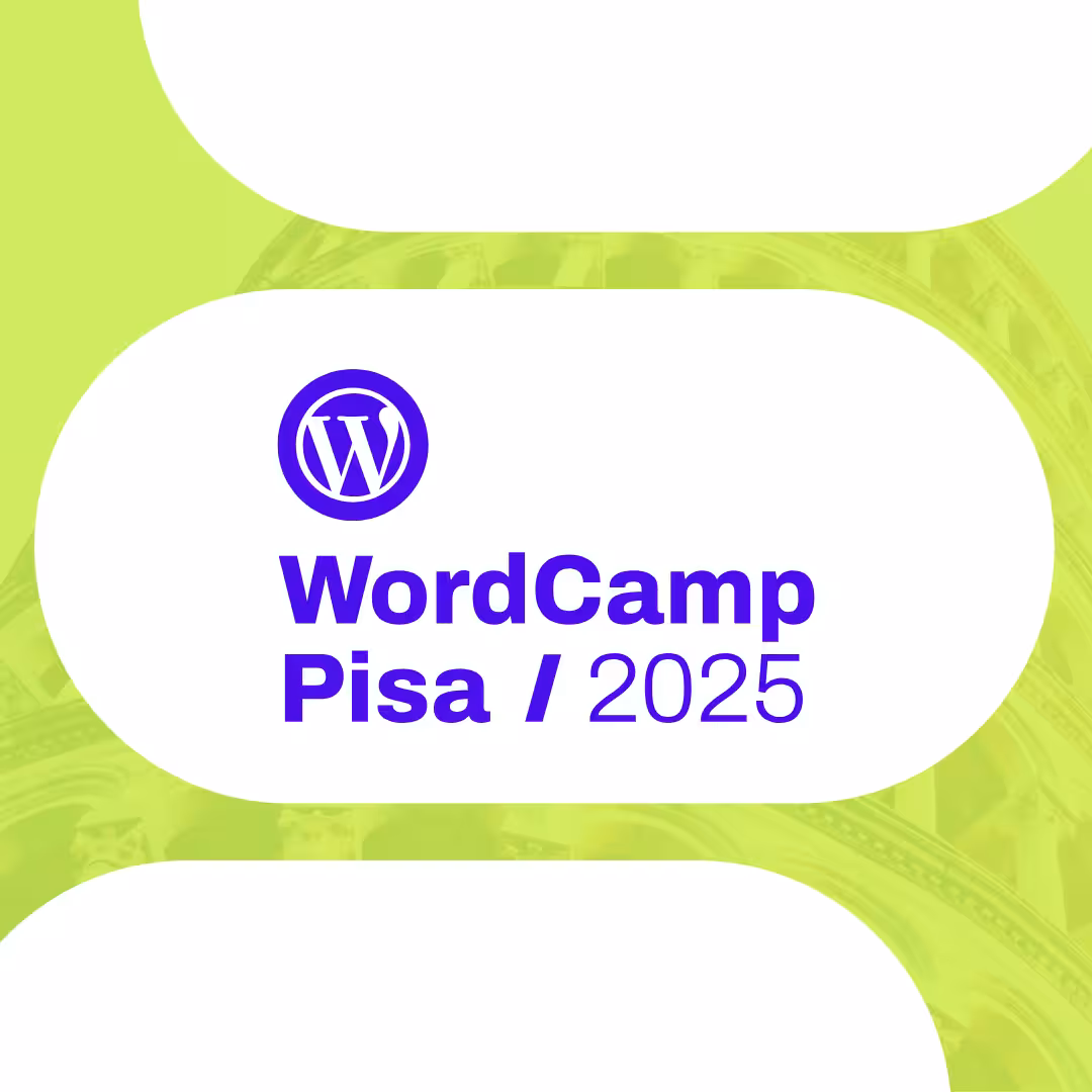 Welcome to WordCamp Pisa, Tuscany, Italy